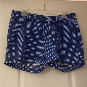 Old Navy Blue and White Patterned Women’s  Shorts